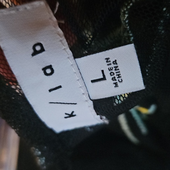 K/Lab Black Women's L Long Sleeve Bishop Sundress - Picture 5 of 8